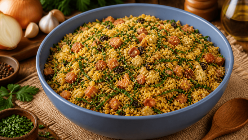 Receitas de Farofa: O acompanhamento que não pode faltar na mesa Brasileira