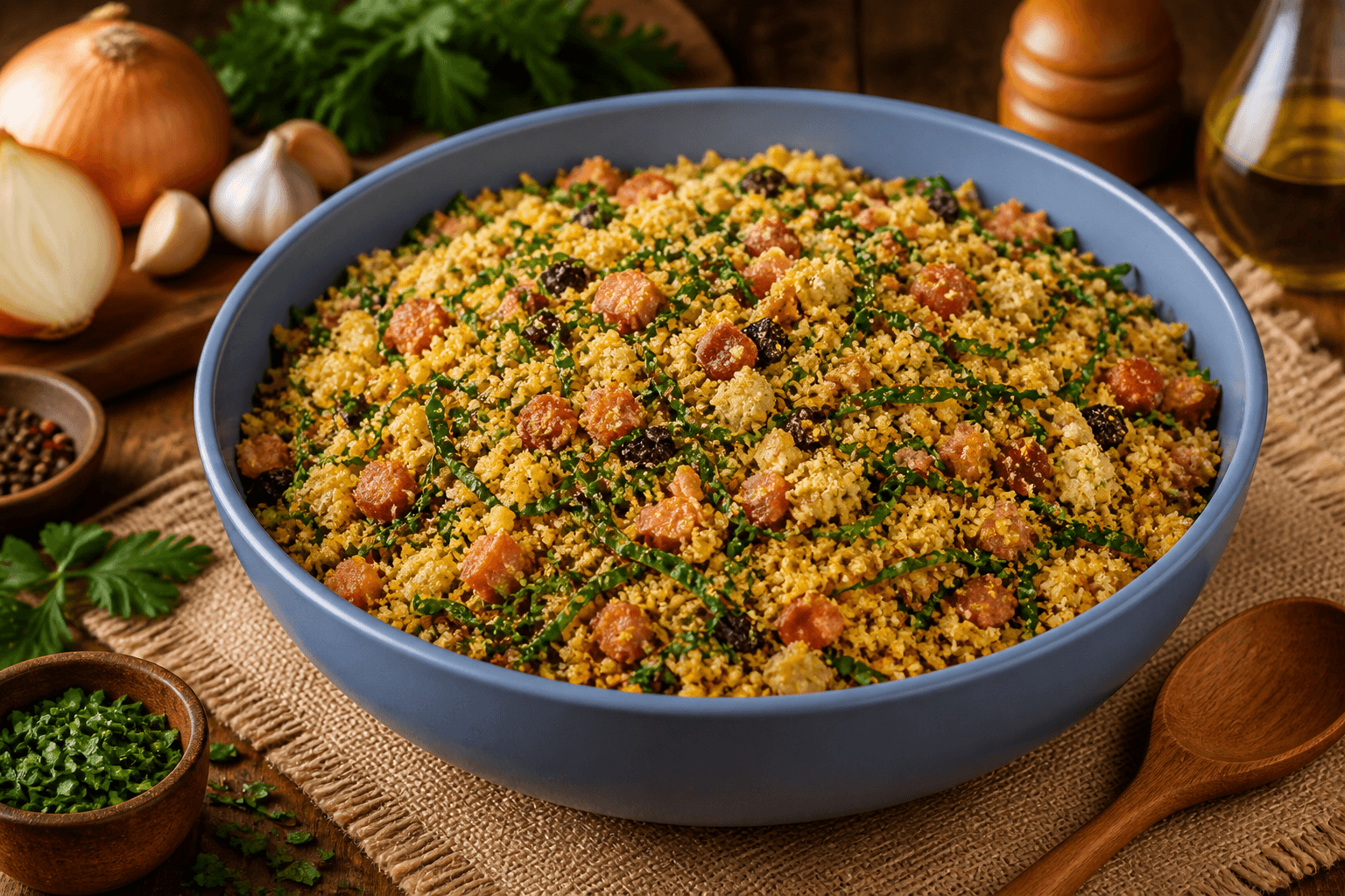 Receitas de Farofa: O acompanhamento que não pode faltar na mesa Brasileira