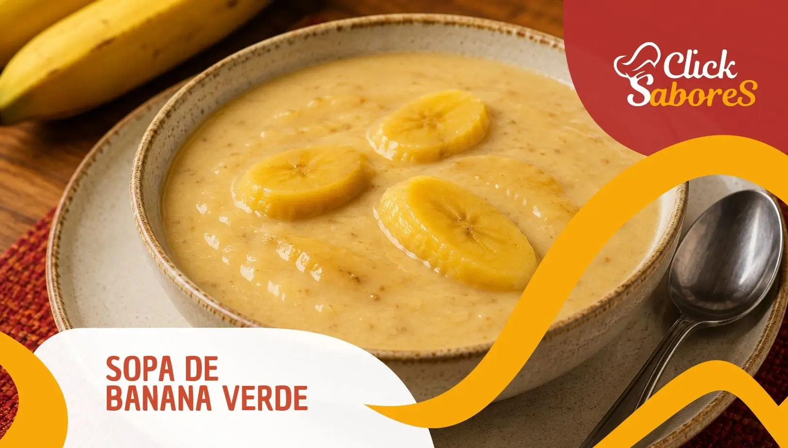 Sopa de Banana Verde