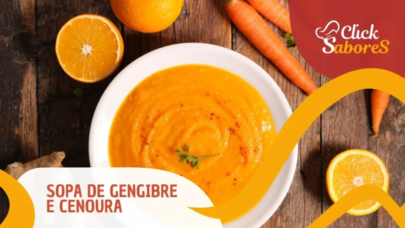 Sopa de Gengibre e Cenoura